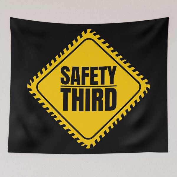 Item preview, Safty third Stickers - 4th july designed and sold by DahiyaTees.