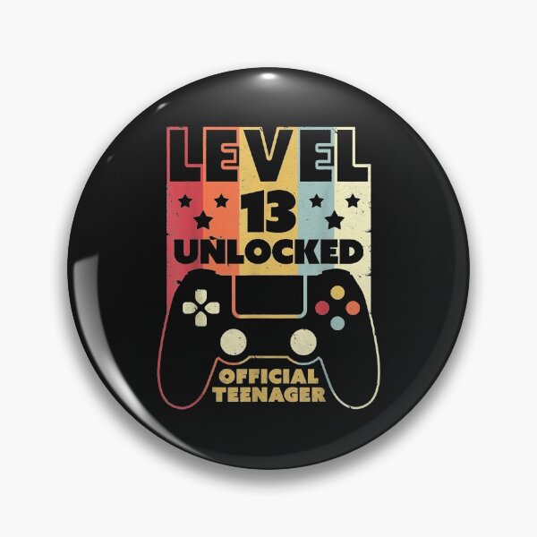 Item preview, 13th Birthday Shirt. Level 13 Unlocked, Official Teenager designed and sold by Oscar123412.