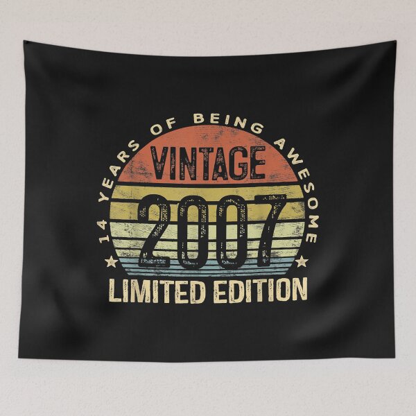 Item preview, 14 Year Old Gifts Vintage 2007 Limited Edition 14th Birthday designed and sold by Oscar123412.