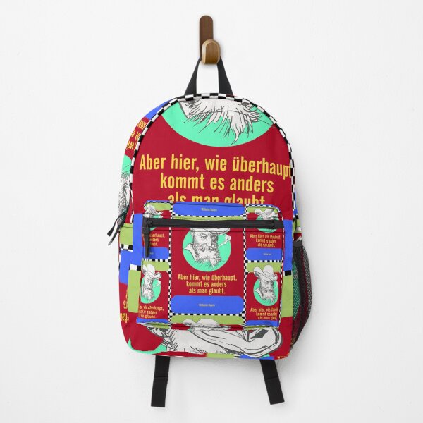 Item preview, But here, as in general, things turn out differently than one might think, Wilhelm Busch Quote designed and sold by Mauswohn.