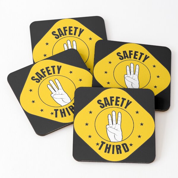 Item preview, Safty third  july 4th - Stickers designed and sold by DahiyaTees.
