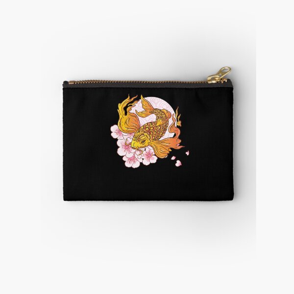 Item preview, Cherry Blossom Sakura Japanese Goldfish Koi orange koi designed and sold by FalkDania.