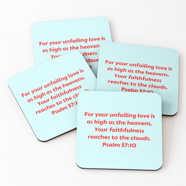 Item preview, Bible Verse Psalm 57:10 designed and sold by Prayingwarrior.
