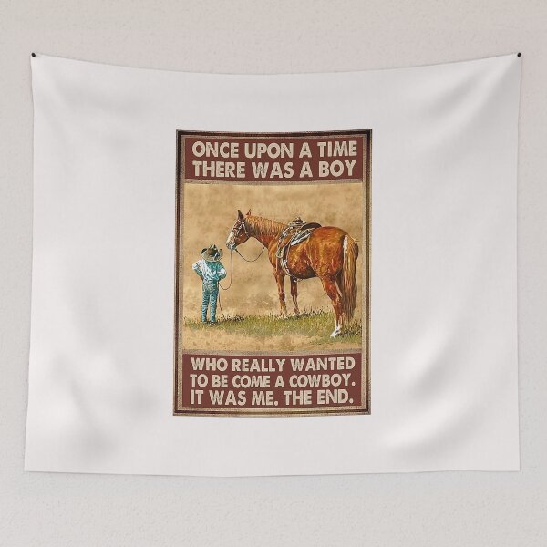 Item preview, Boy Wanted To Become Cowboy Vintage designed and sold by PujolsManue.