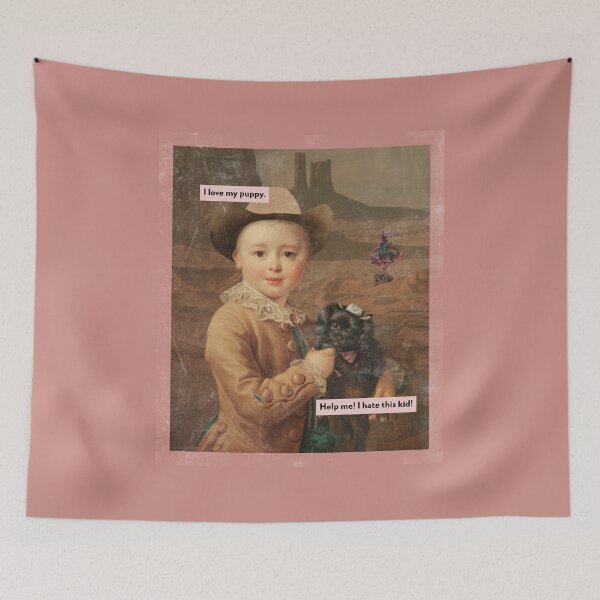 Item preview, I love my puppy. | Help me! I hate this kid! designed and sold by AladdinMktgs.