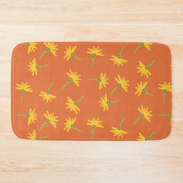 Item preview, Dandelion Flower print orange designed and sold by valdegilde.