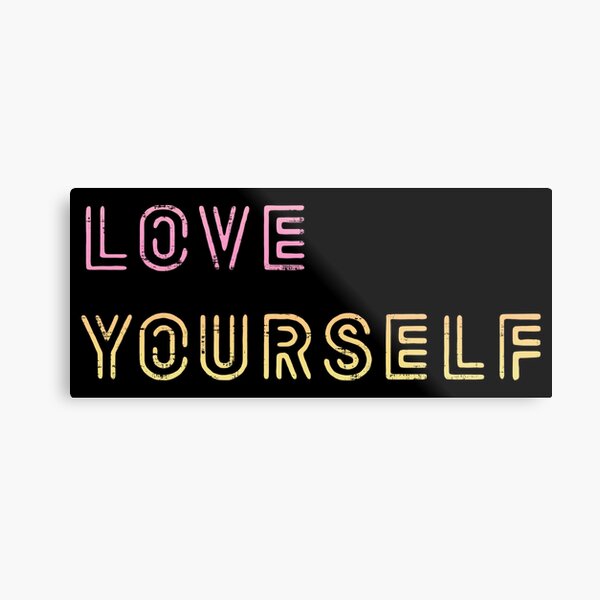 Bts Love Yourself Metal Prints for Sale