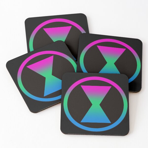 Item preview, Widow Polysexual Pride Emblem  designed and sold by Fandom-Finesse.