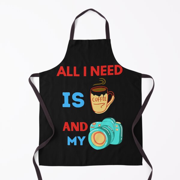 Item preview, All I Need Is Coffee And My Camera designed and sold by BhavyaBathla.