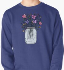 Einmachglas mit Blumen Pullover