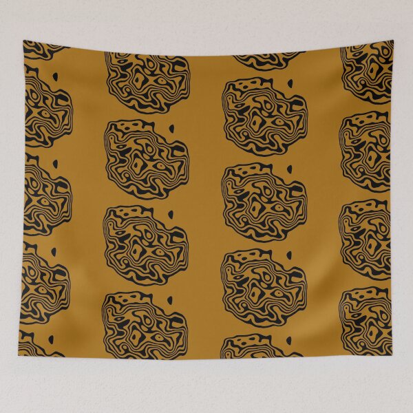 Item preview, Contour design - black and gold designed and sold by rahilvalani.