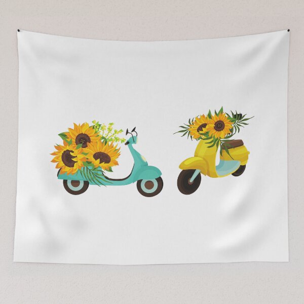 Item preview, Cute  sunflower pack - be a sunflower - yellow and blue designed and sold by Amalzaki.