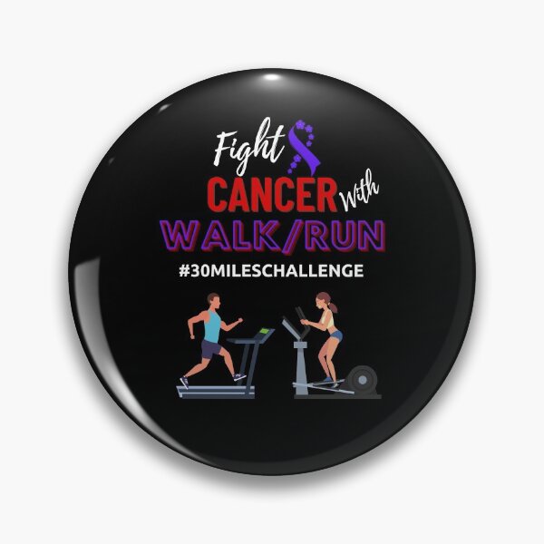 Item preview, Fight Cancer with Walk/Run 30 Miles Challenge on Treadmill/Electrical  designed and sold by Archer25.