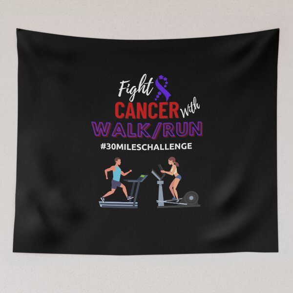 Item preview, Fight Cancer with Walk/Run 30 Miles Challenge on Treadmill/Electrical  designed and sold by Archer25.