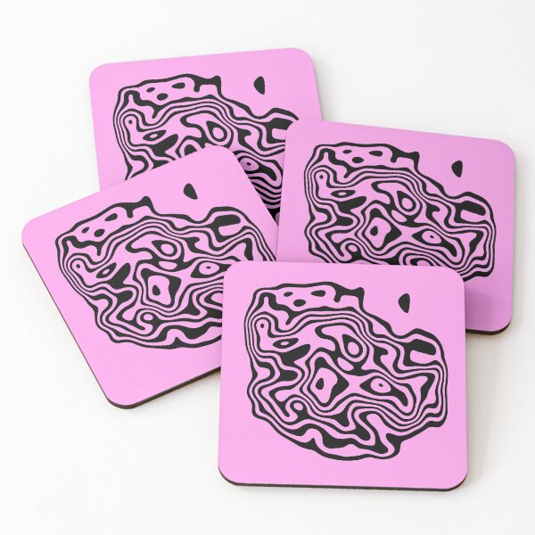 Item preview, Contour design - black and pink designed and sold by rahilvalani.