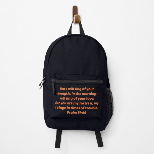 Item preview, Bible Verse Psalm 59:16 designed and sold by Prayingwarrior.