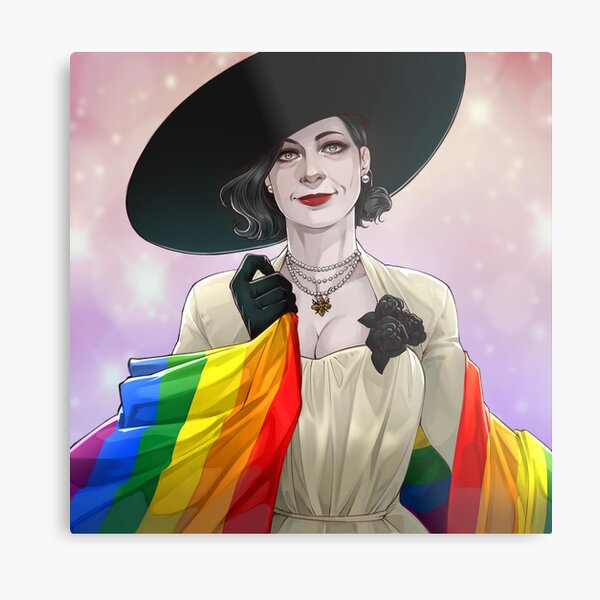 Dimitrescu Pride Metal Print