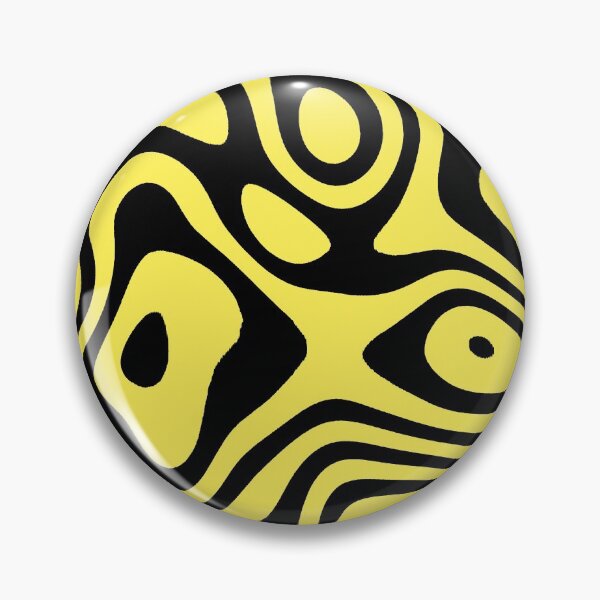 Item preview, Contour design - black and yellow designed and sold by rahilvalani.