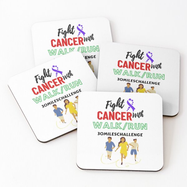 Item preview, Fight Cancer with Walk/Run 30 Miles Challenge on Group designed and sold by Archer25.