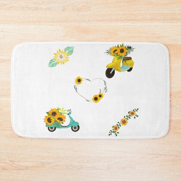 Item preview, Cute  sunflower pack - be a sunflower - yellow and blue designed and sold by Amalzaki.