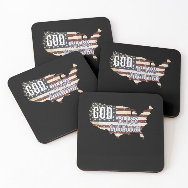 Item preview, God Bless America 4th of July American Flag Patriotic designed and sold by CoolCreative.
