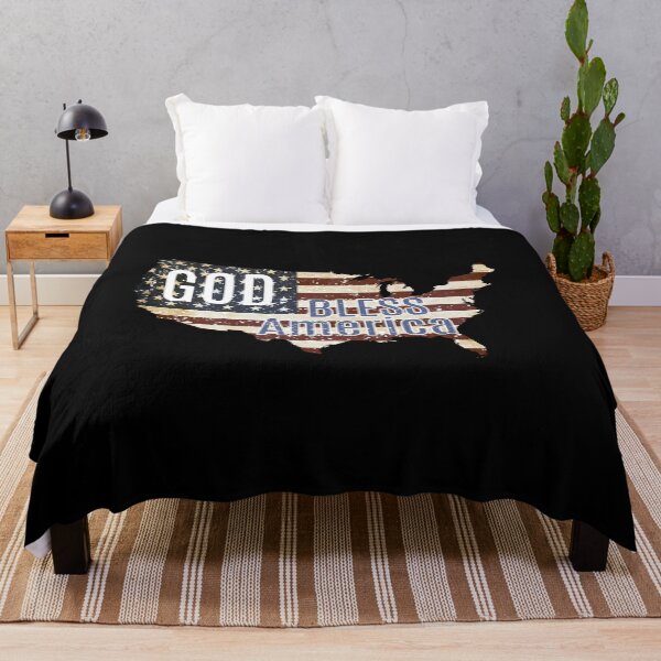 Item preview, God Bless America 4th of July American Flag Patriotic designed and sold by CoolCreative.