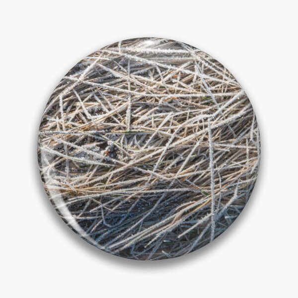 Item preview, Hoar frost on grass designed and sold by Ingo Gerlach.
