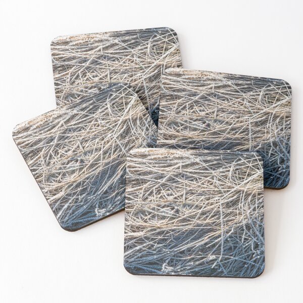 Item preview, Hoar frost on grass designed and sold by Ingo Gerlach.