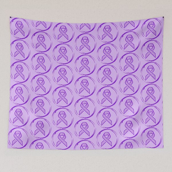 Item preview, Purple Ribbon Awareness  designed and sold by Chronic Illness Awareness Shop.