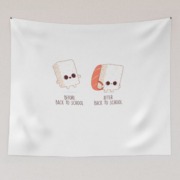 Item preview, Before and After Back to School (sushi) designed and sold by mukfen99s.