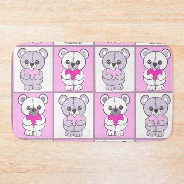 Item preview, Patchwork Teddies Pink designed and sold by QuirkyCraftz.