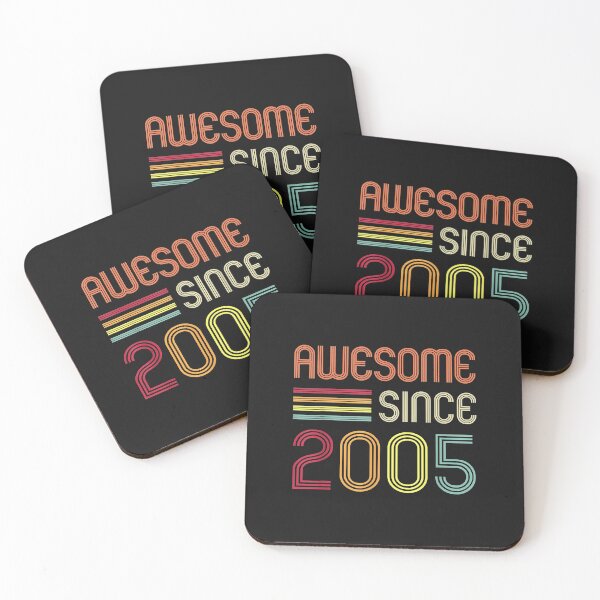 Item preview, Awesome Since 2005 16th Birthday Retro designed and sold by Oscar123412.