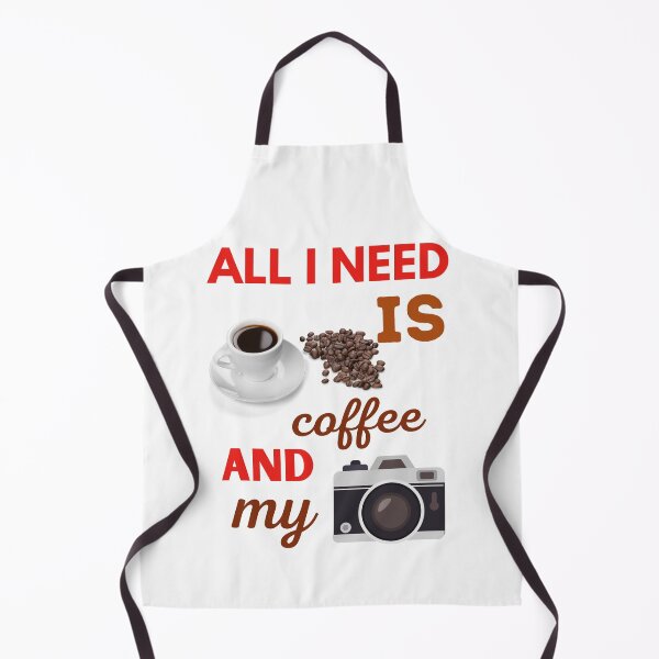 Item preview, All I Need Is Coffee And My Camera designed and sold by BhavyaBathla.