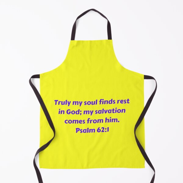 Artikelvorschau, Bible Verse Psalm 62:1 entworfen und verkauft von Prayingwarrior.
