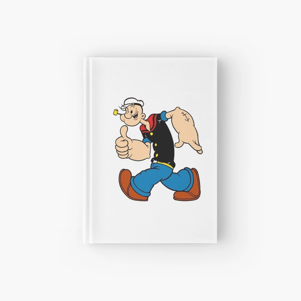 Navy Crewneck Popeye Green