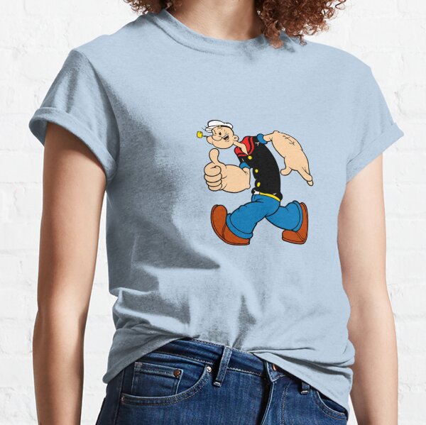 Popeye Strong Man T-Shirts for Sale