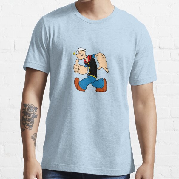 Check out my muscle! Popeye Essential T-Shirt for Sale by