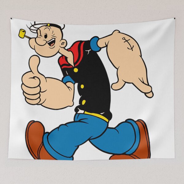Item preview, A winking popeye the sailor man designed and sold by Ahmed Asker.