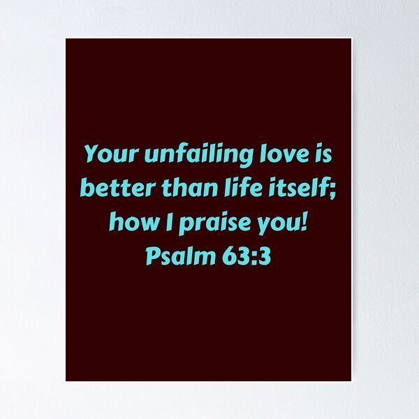 Your Unfailing Love Is Better than Life Itself Tote Bag Your Unfailing Love Is Better than Life Itself Tote Bag