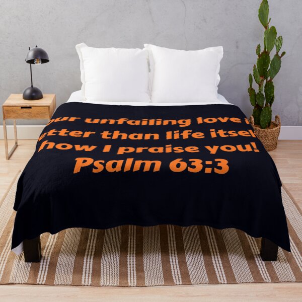 Item preview, Bible Verse Psalm 63:3 designed and sold by Prayingwarrior.