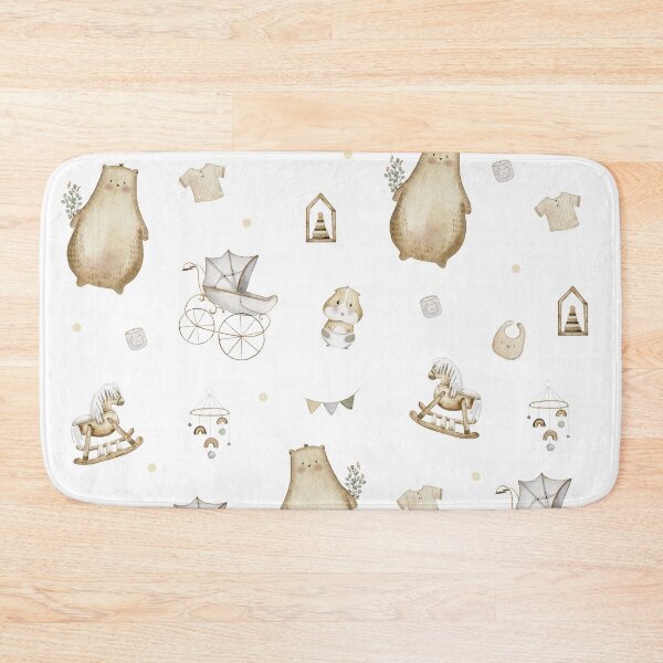 Item preview, Lil Bear and Hammy pattern designed and sold by bigbearandbird.