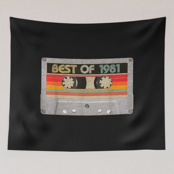 Item preview, Best Of 1981 40th Birthday Gifts Cassette Tape Vintage designed and sold by Oscar123412.