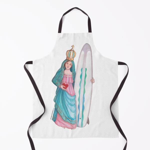 Item preview, surf virgin Mary Mani Masu heart designed and sold by Manimasu.