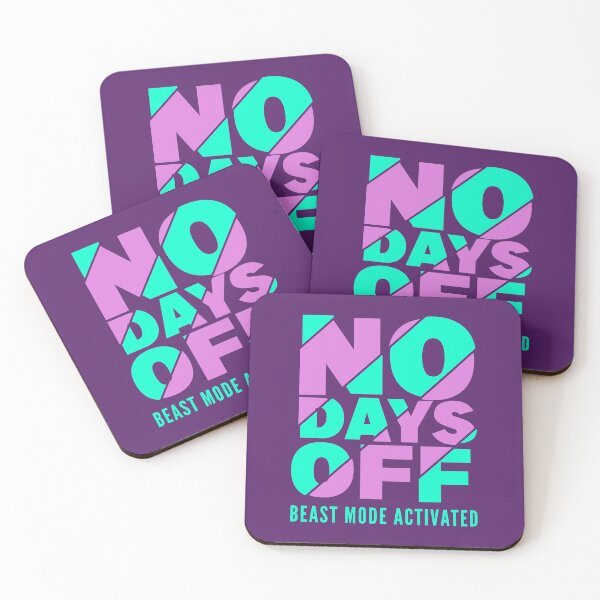Item preview, No Days Off. Beast Mode Activated designed and sold by TashaVector.