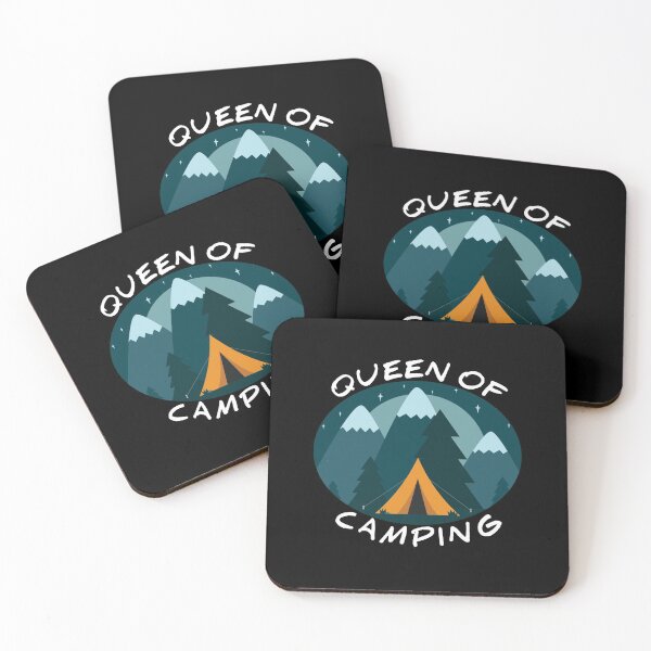 Item preview,  Queen of camping - Camping trip lovers, Camp gifts, camping queen designed and sold by ritach11.