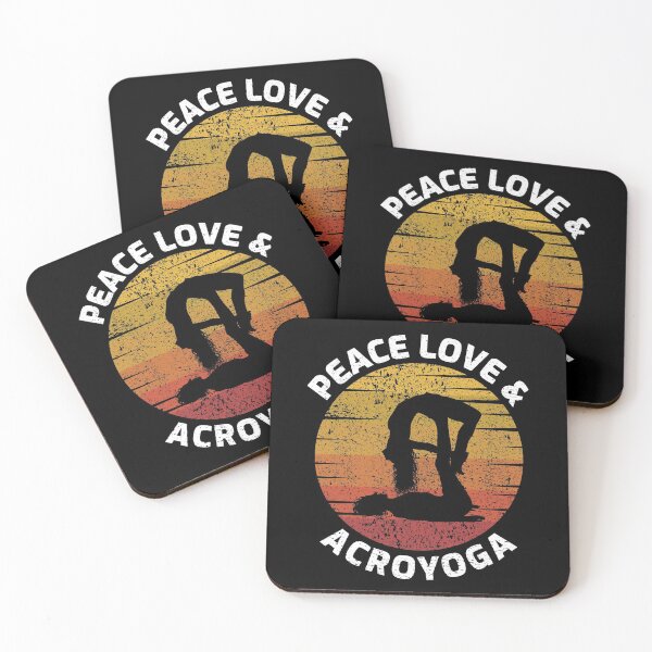 Item preview, Peace Love Acroyoga Funny designed and sold by CuteDesigns1.
