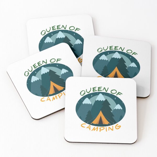 Item preview,  Queen of camping - Camping trip lovers, Camp gifts, camping queen designed and sold by ritach11.