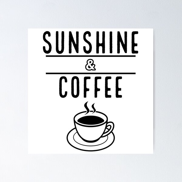 Item preview, Sunshine and coffee designed and sold by Seiya Kipgen.