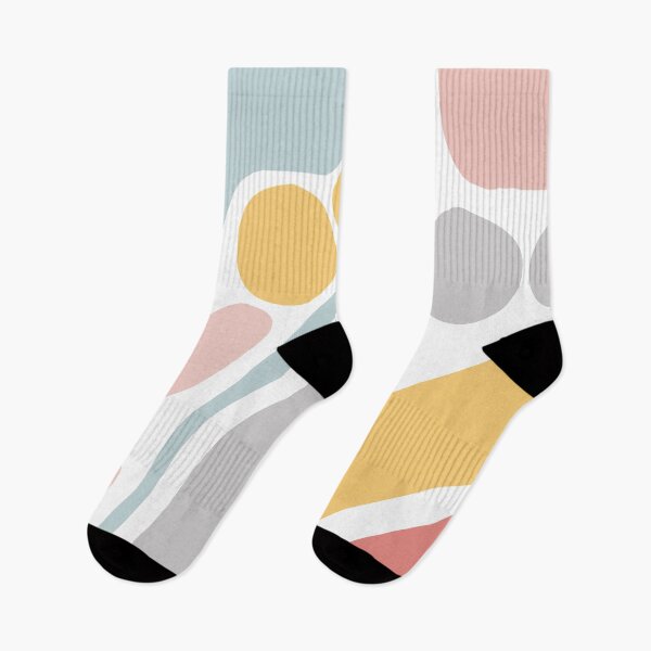Item preview, Pastel Day abstract shapes designed and sold by KennyLucky.