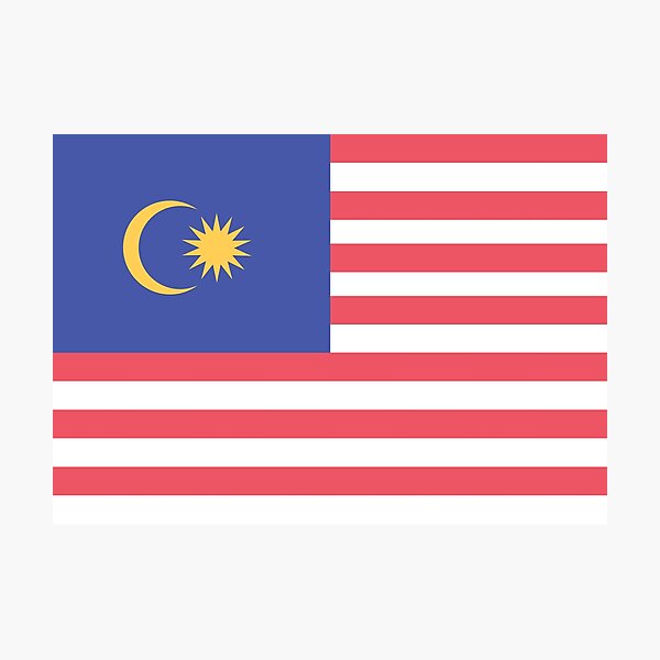Item preview, Malaysia designed and sold by FlatFlags.